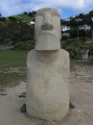 Easter Island Face On  Easter Island Face On